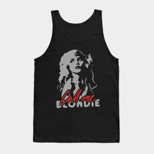 BLONDIE CALL ME Tank Top